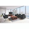 Officesource Draper Collection Retro Club Chair 9071FBK